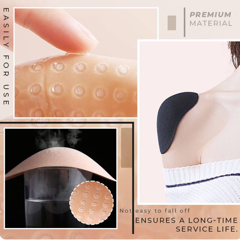 Natuurlijk Zacht Anti-Slip Schoudervullingen Zachte Siliconen Schouder Anti Slip Schoudervullingen Voor Schouder Enhancer Kleding Pads