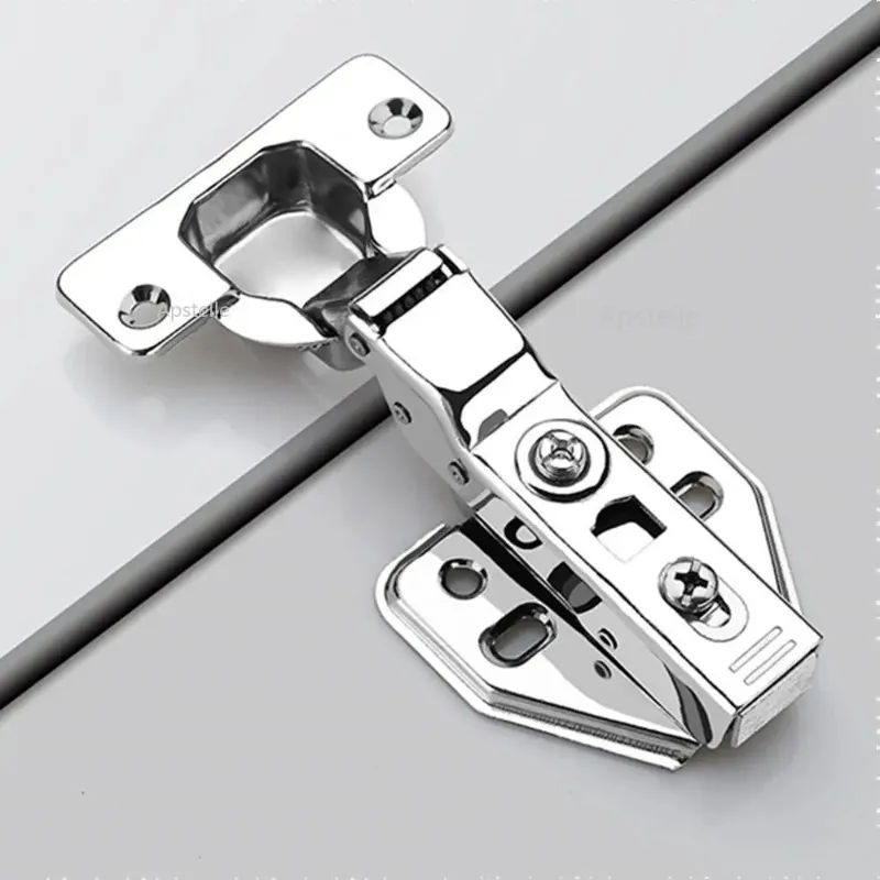 Par De Bisagras De Acero Negro Para Armario Y Puerta (Ironmongery World BI56648) - Estilo Industrial