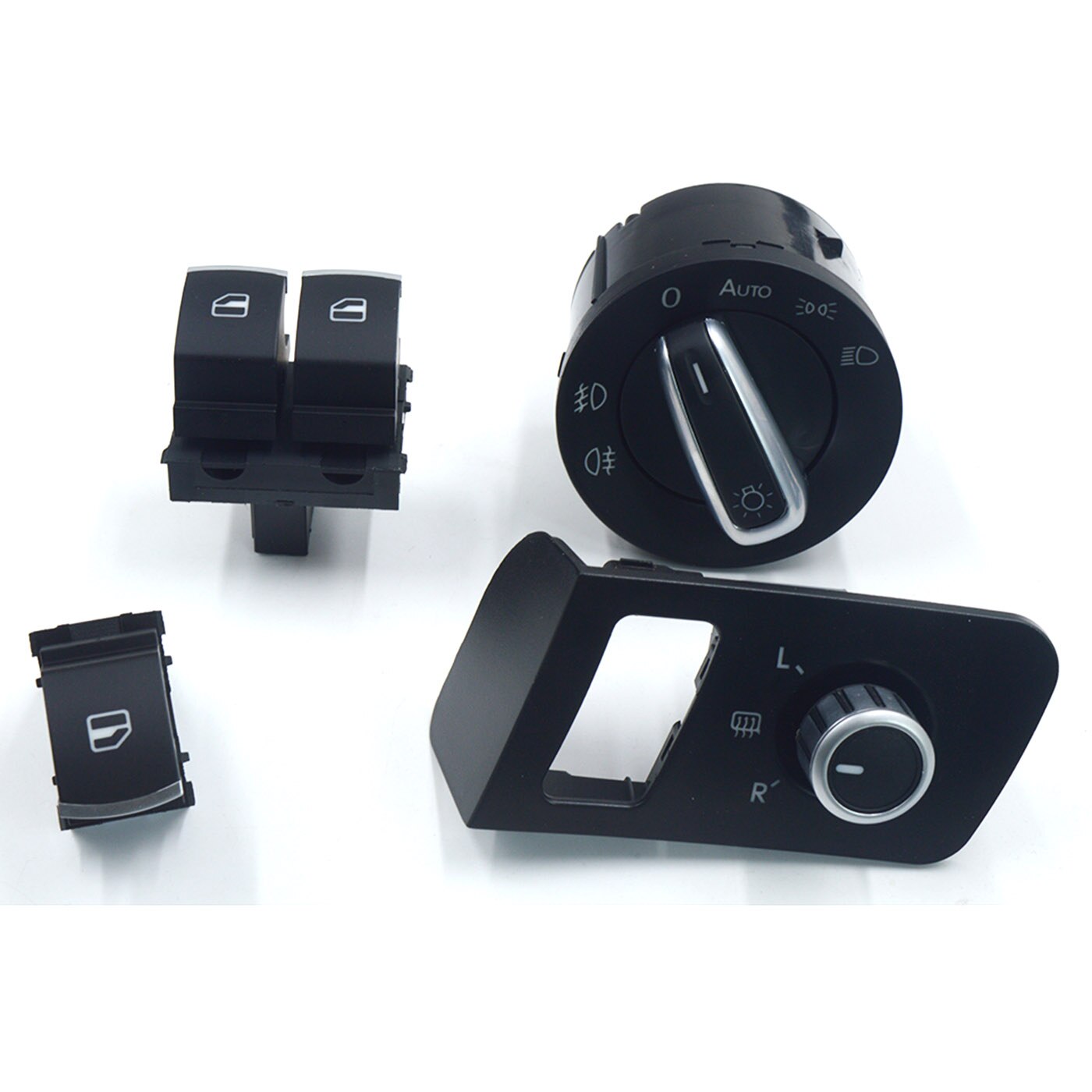 Interrupteur de miroir de fenêtre, pour VW Touran Caddy 2003 – , 1F0959855