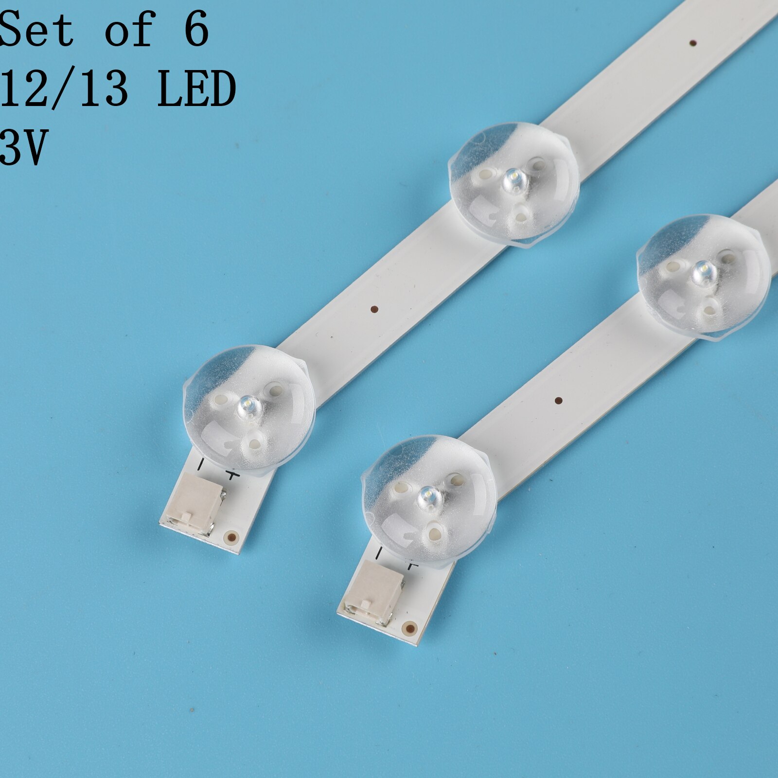 Bande de rétroéclairage LED pour Samsung, Kit de bandes de télévision