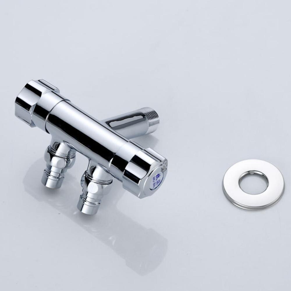 Brass Valve Bathroom Shower Faucet Water Splitter Shower Nozzle For Shower Diverter Converter Valve Mixer Valve Spray Water