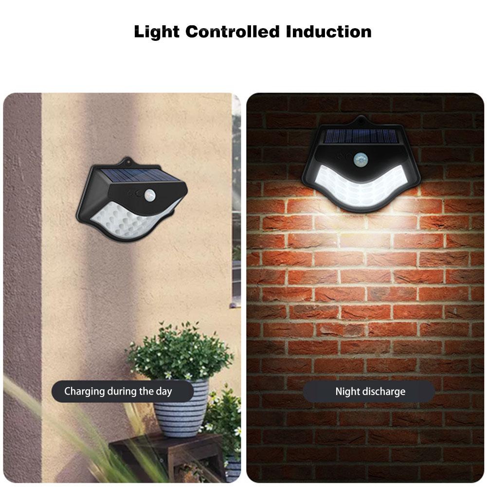 LED Street lamp 32 LEDS Outdoor Solar LED Straat Licht lamp met motion sensor lichten plaza Tuin Hek Emergency verlichting