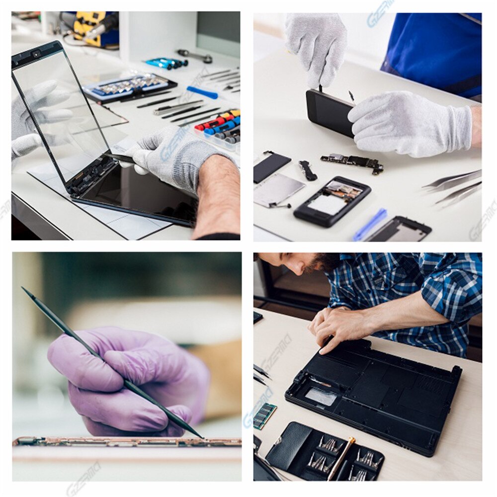 GZERMA 5 Pieces Plastic Disassembly Pry Screen Opening Tools Kit For iPad Tablet PC Mobile Phone Disassemble Repair