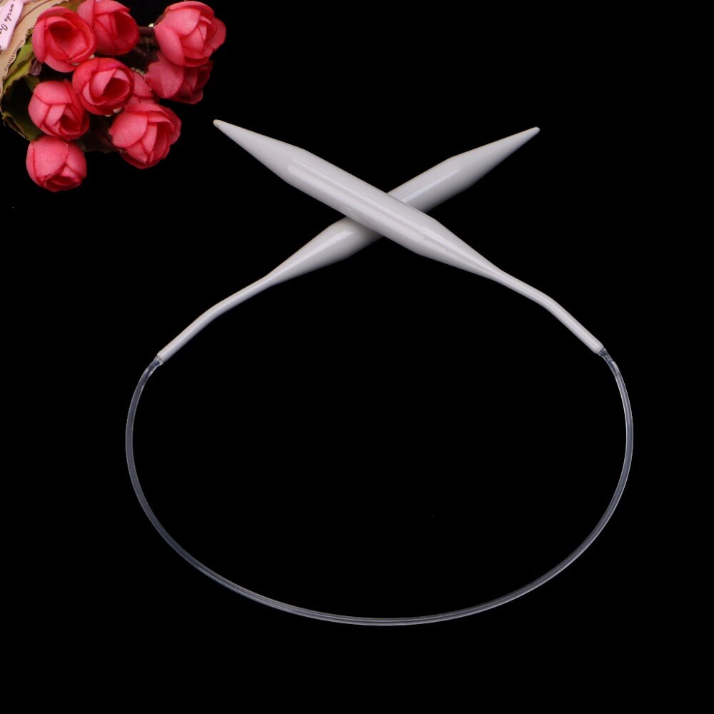 Aluminum Circular Knitting Needles 40cm/15.75" 2mm/2.5mm/3mm/3.5mm/4mm/4.5mm/5mm/5.5mm/6mm/6.5mm/7mm/8mm