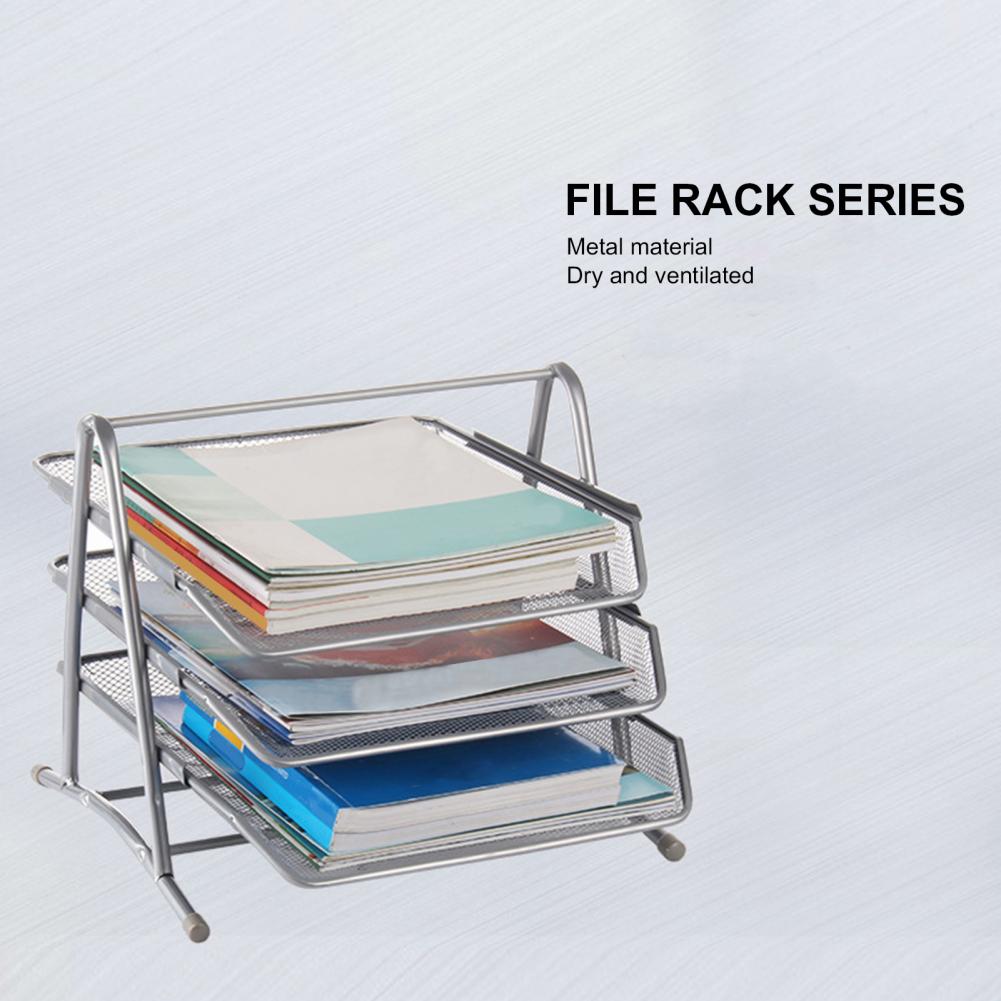 Anti-Rust 3 Layers Metal Wide Entry Desk File Docu... – Grandado