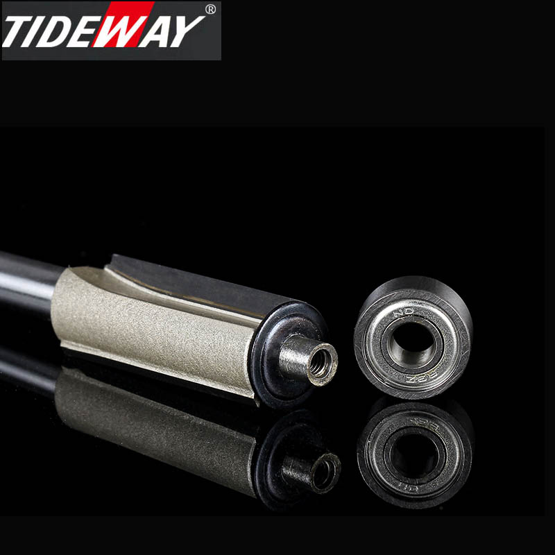 Tideway lagerstaal voor houtbewerking, trimbit 1/4 1/2 lager voor rechte frees, cnc-gereedschapsaccessoires