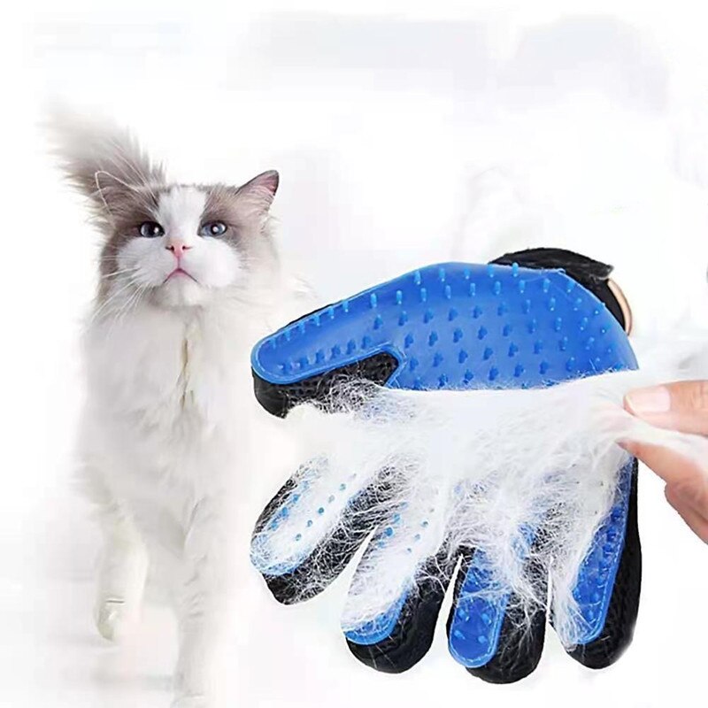 Chien Toilettage Gants En Silicone Chat Peigne Brosse Gants Animaux Bain Nettoyage Rejet Produits Capillaires Peigne