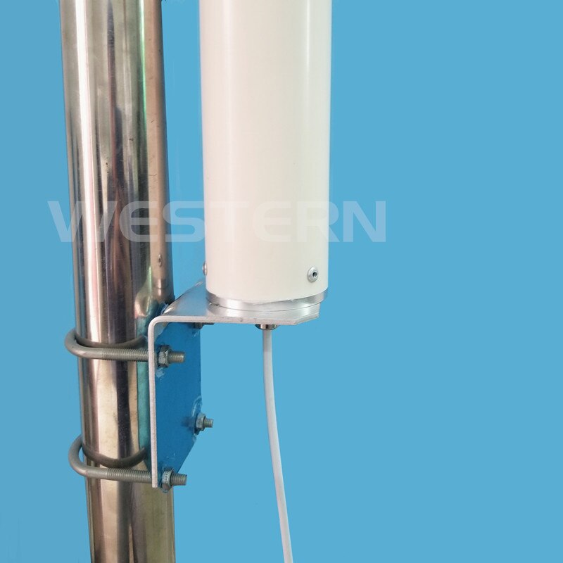Antenne Omnidirectionnelle 5G 18 DBi SMA - Bande 600-6000 MHz, Pour Routeurs, Modules GSM/4G/5G, Blanche