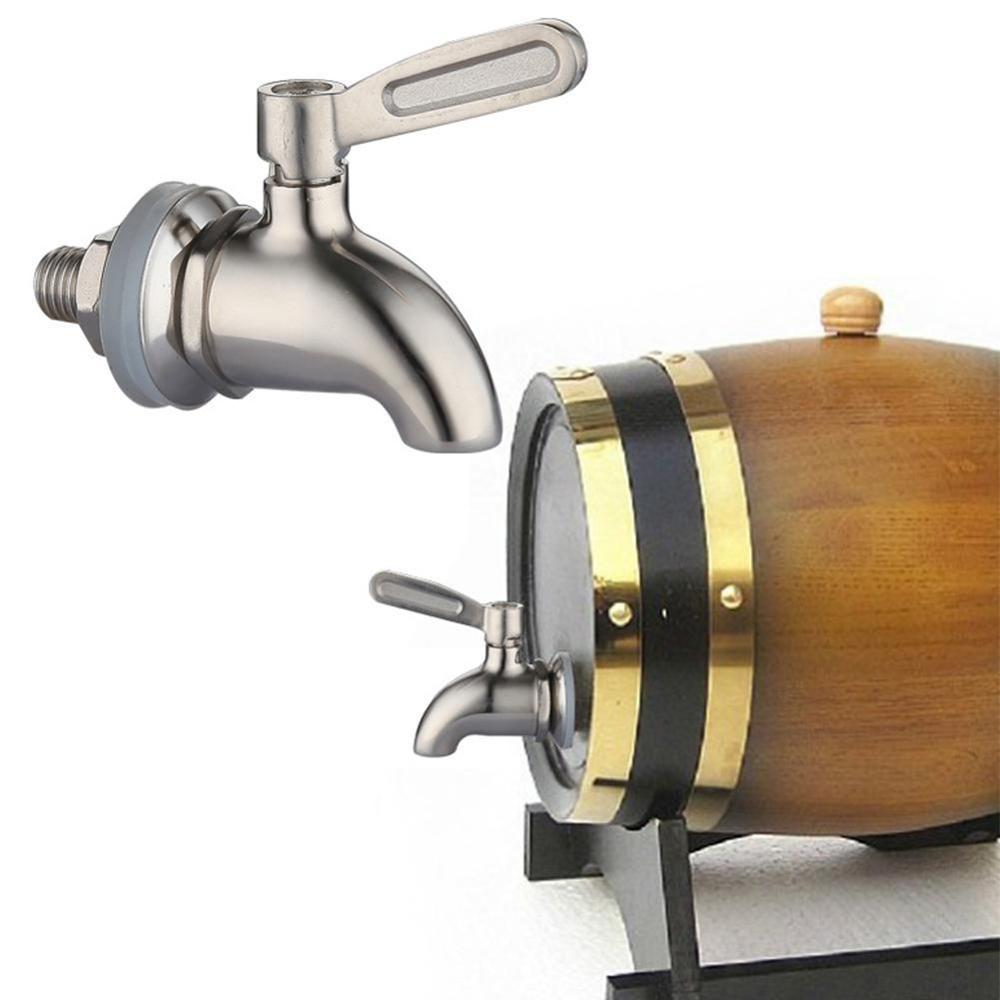 Household Stainless Steel Wine Barrel Faucet Spigot Drink Dispenser Faucet Coffee Valve