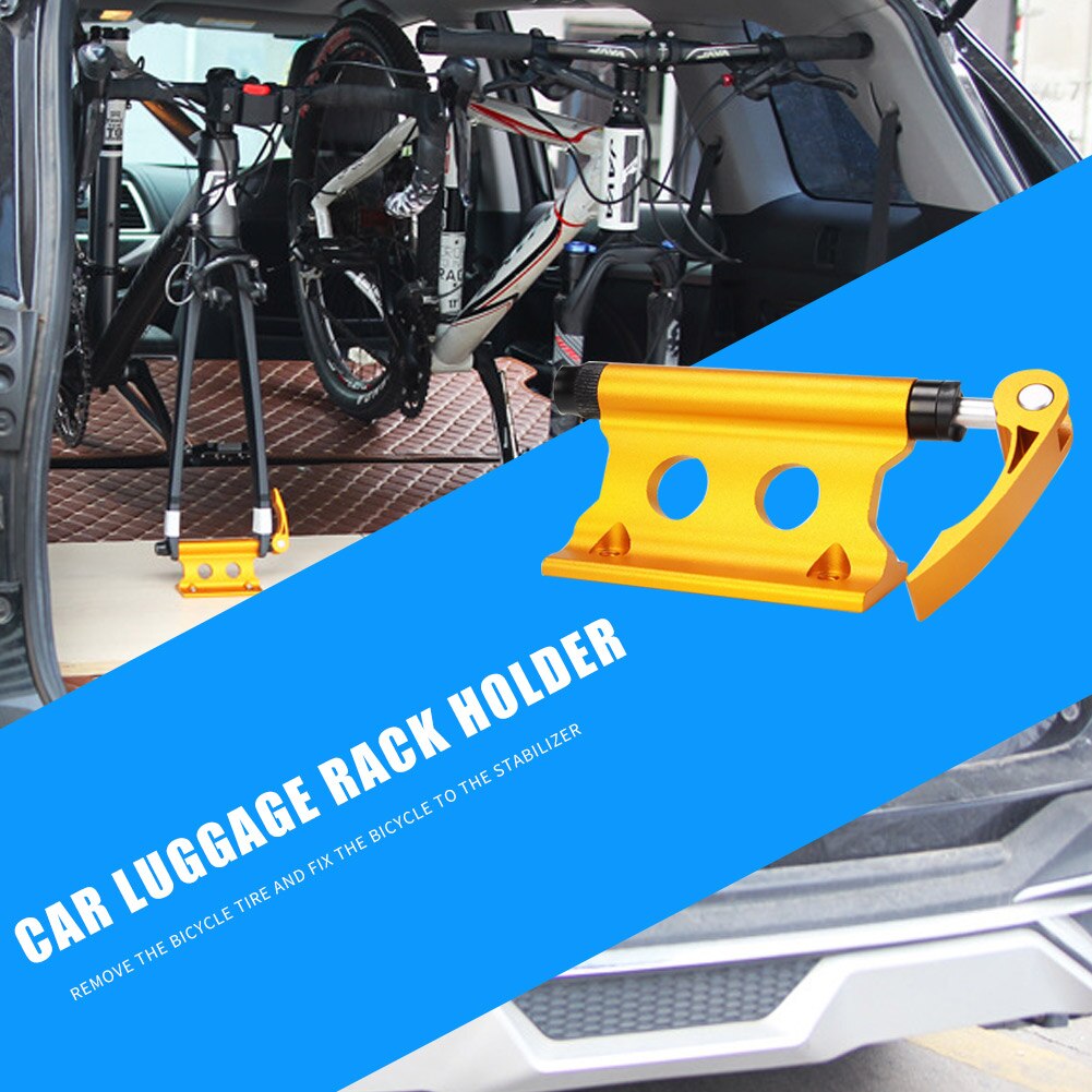 Mtb Weg Mountainbike Voorvork Standhouder Draagbare Fiets Quick Release Vaste Klem Voor Auto Travelling Rijden Levert