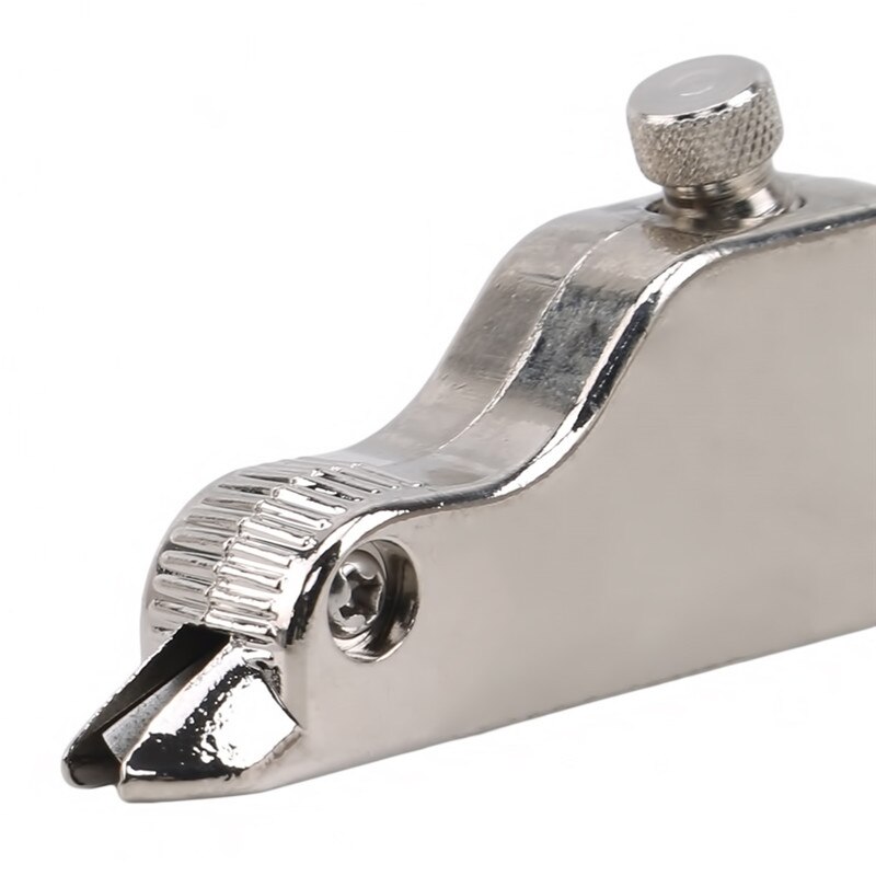 Silver Multifunctional Adjustable Edge Cutter DIY Leather Craft Tool Adjustable Blade Tool Leather Slotter