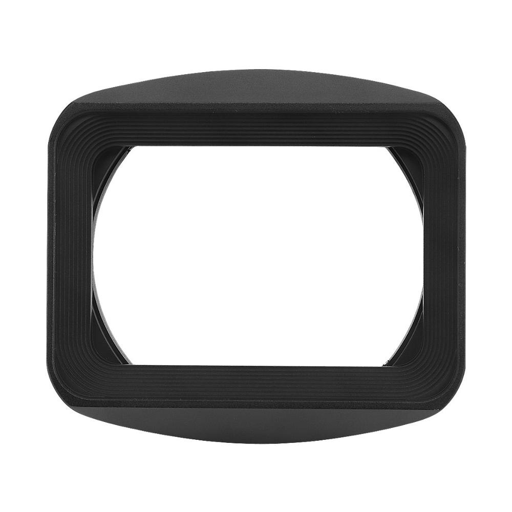 Haoge LH-S85B Bajonet Vierkante Metalen Zonnekap Shade Met Cap Voor Sony Fe 85Mm F1.8 SEL85F18 Lens