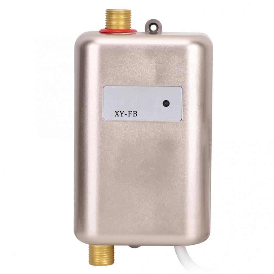 Scaldabagno elettrico 3800W scaldabagno istantaneo istantaneo senza serbatoio cucina bagno doccia flusso acqua caldaia 110V/220V