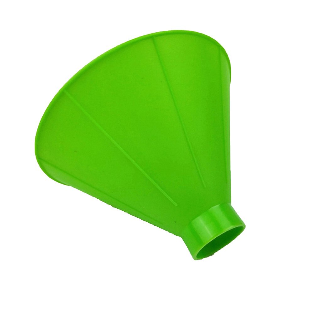 Car snow shovel car supplies winter snow plastic car snow scraping funnel Scrape A Round cone large funnel: Green