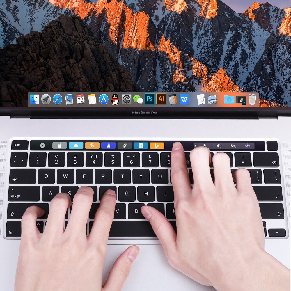 Touch Bar Protector Sticker Transparant Skin Flim Voor Macbook Pro 16 15 13 Inch Met Touch Bar A2141 a2159 A1990 A1989