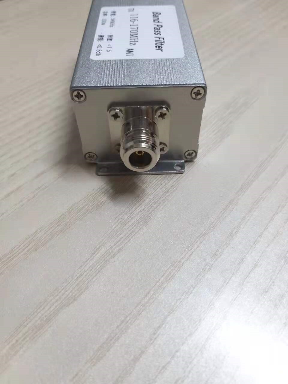 Band Pass Filter N Female BPF 116-170MHz Anti-interference Improve Selectivity Increase Communication