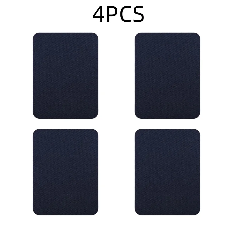 4 stuks opstrijkbare patches kledingreparatie veelkleurige stoffen patches opstrijkbare sterke lijm katoenen patch voor kleding Jean reparatie decor