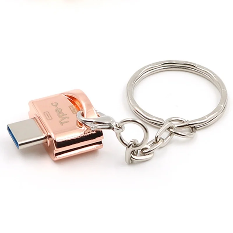 TYPE-C OTG U Disk Adapter Micro Android V8 To TYPE-C 3.1 Adapter for Card Reader, MP3, Keyboard, Digital Camera