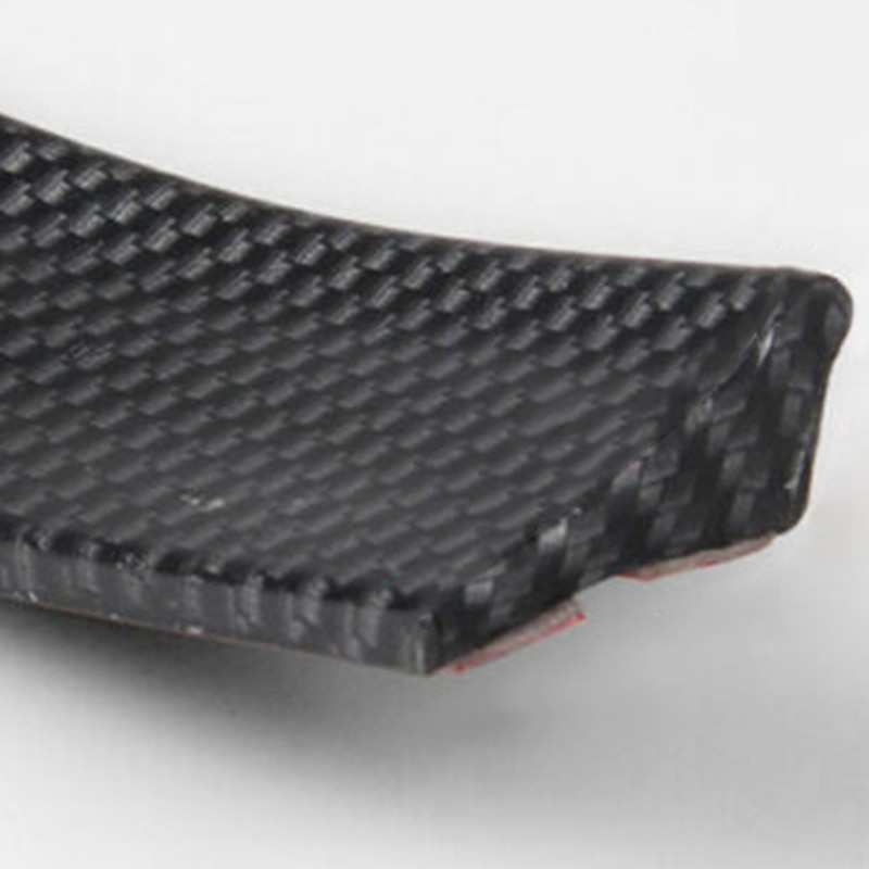 3D Achter Dak Kofferbak Spoiler Wing Tail Lip 4.9Ft Universal Carbon Fiber Look Trim