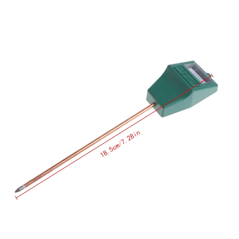 Probador de humedad del suelo, medidor de humidimetro, Detector, planta de jardín, herramienta de prueba de flores, forma cuadrada, 1 ud.