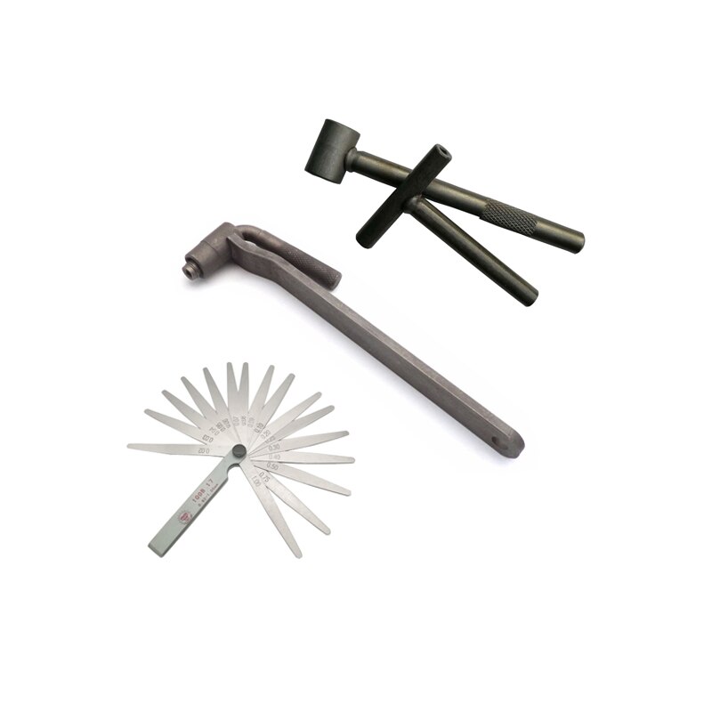 Motorrad Motor- Ventil Schraube Anpassung T Schraubenschlüssel 8mm 9mm 10mm Ventil Bolzen Fühlerlehre 0,02 zu 1mm