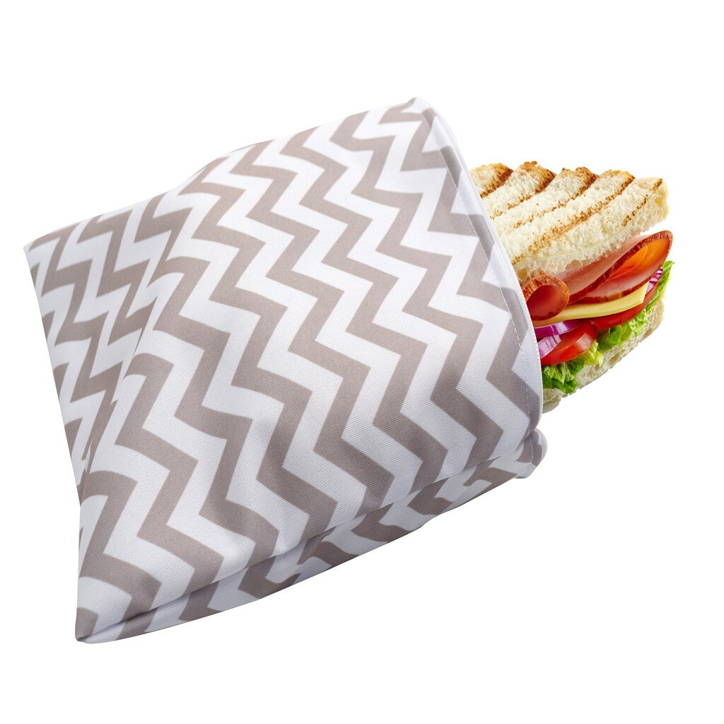 Portable Sandwich lunch bag Insulated Lunch Box Tote Cooler Waterproof Cloth Picnic Cool Bag Kitchen storage Supply #R10