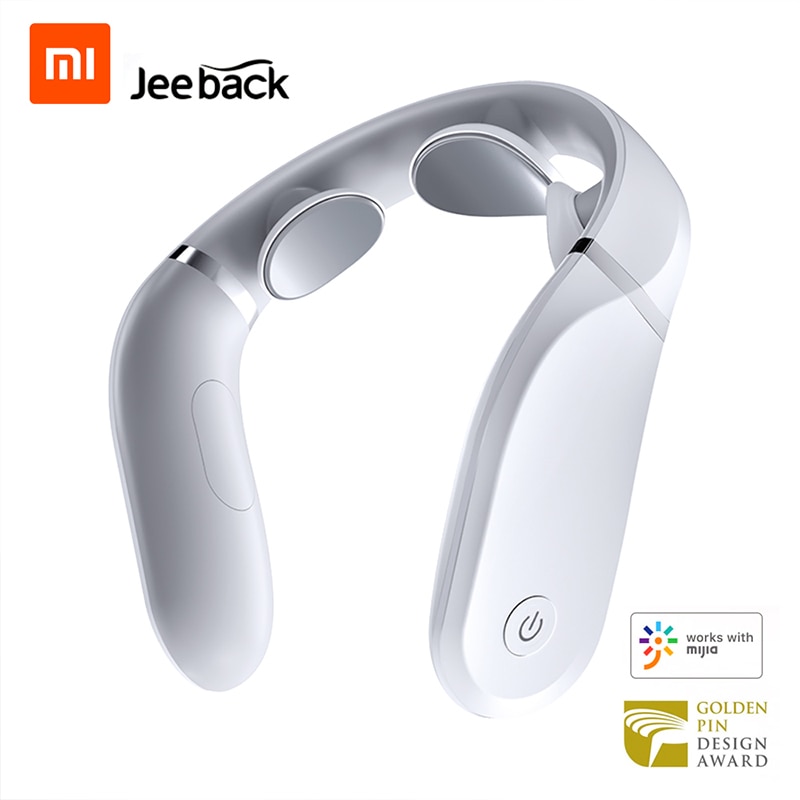 Xiaomi massager, jeeback  g2 -hals massager elektrisk cervikal kompres l-formet slid 360 ° flydende massage arbejde med mijia app