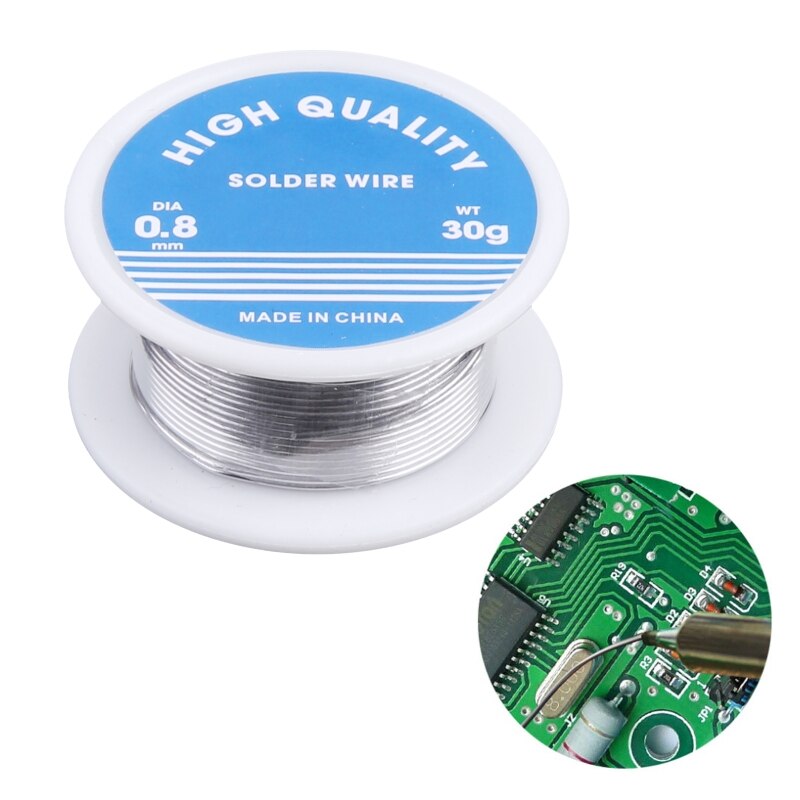 Lead Free Solder Wire Rosin Core Solder Wire Stainless Steel 30g Low Temperature for Electrical Soldering