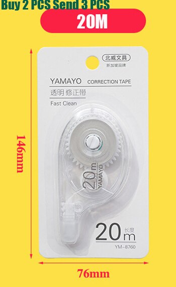 Nice Brand School Student Correction Tape Cute Mini Small Writing Correction Tools Buy 2 PCS Send 3: 20M