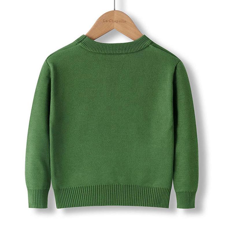 Kinderen Trui Herfst/Winter Ronde Hals Double-Layer Trui Cartoon Kinderkleding Jongen Dieptepunt v7L8