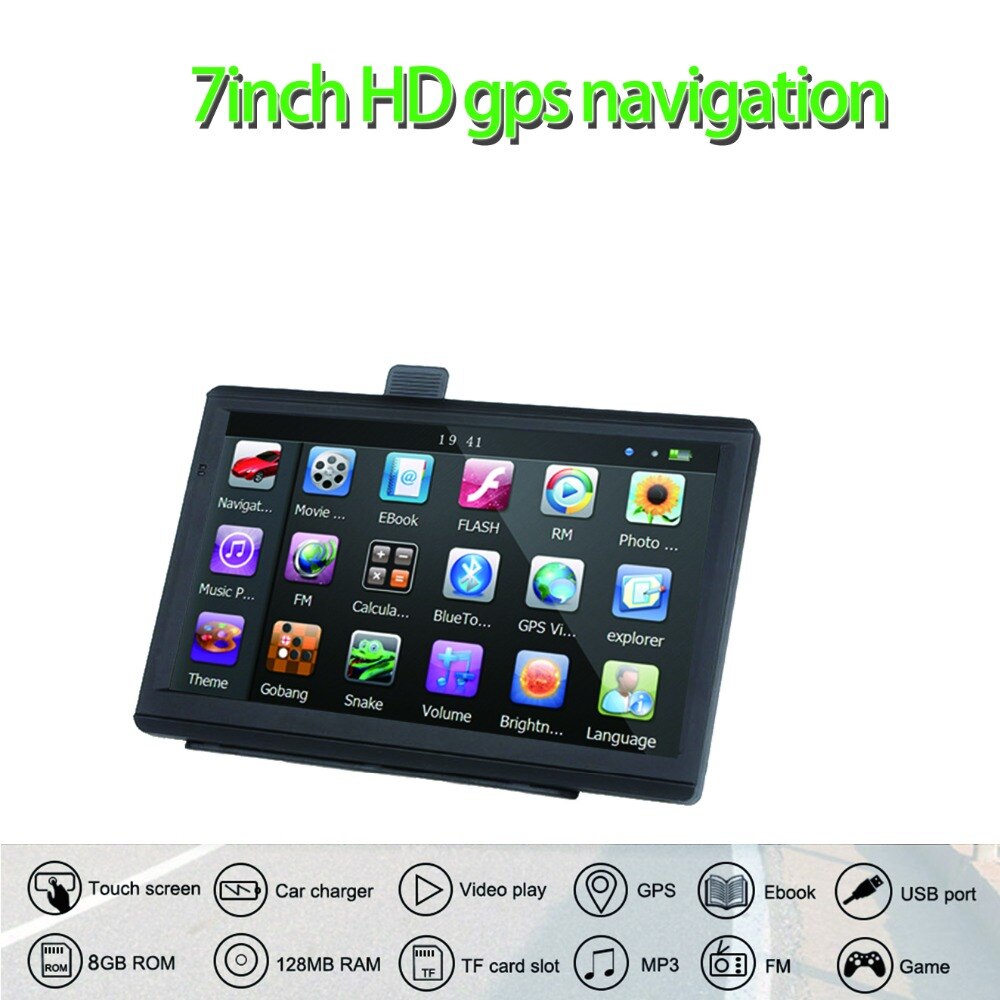 Oriana 733 GPS Navigatie Auto Navigatie GPS Win CE GPS Auto Navigatie 7 inch Europa/Rusland/Noord-amerika /australië