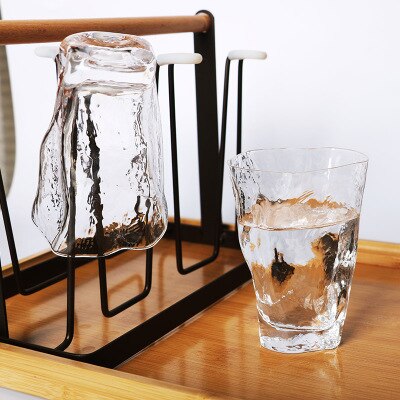 200ml Irregular Shape Water Drinking Glass Cup Whiskey Milk Juice Tumbler Glasses Cups