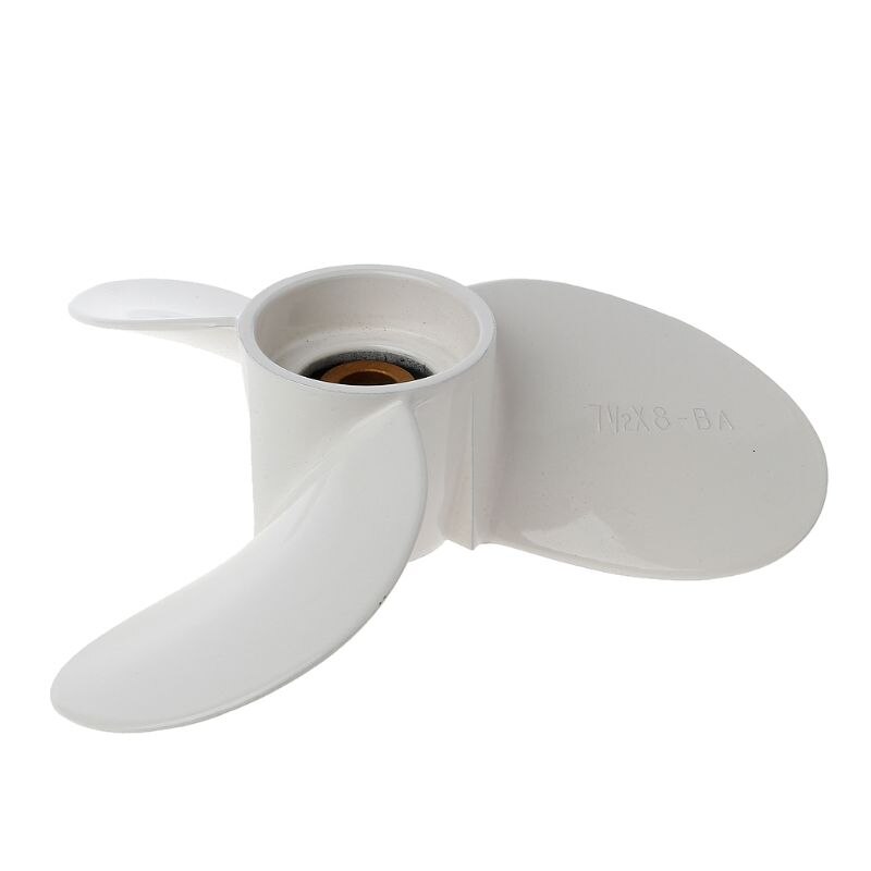 7 1/2x8 BA barco marino motor Prop hélice piezas de la hoja para Yamaha fuera de borda 4hp 5hp motor qiang
