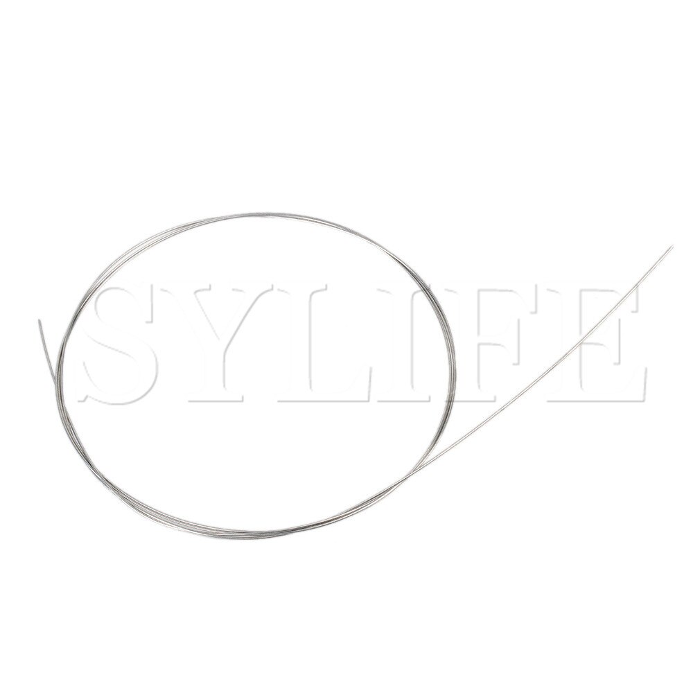 Silver Tone 3.28ft Piano Music Wire 17# Musical Instruments Accessories