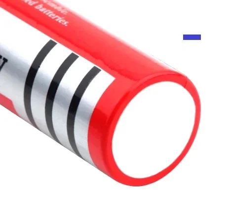 Cien % 18650 3,7 V linterna frontal batería recargable batería recargable de iones de litio 18650