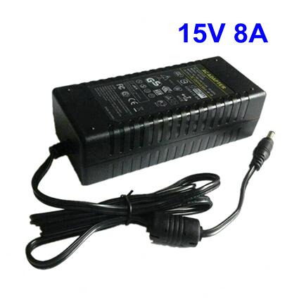 15V Switching Power Supply AC DC Adapter 15V 3A 4A 5A 6A 8A 45W 60W 75W 90W 120W LED Speaker Sound Audio Power Charger: green