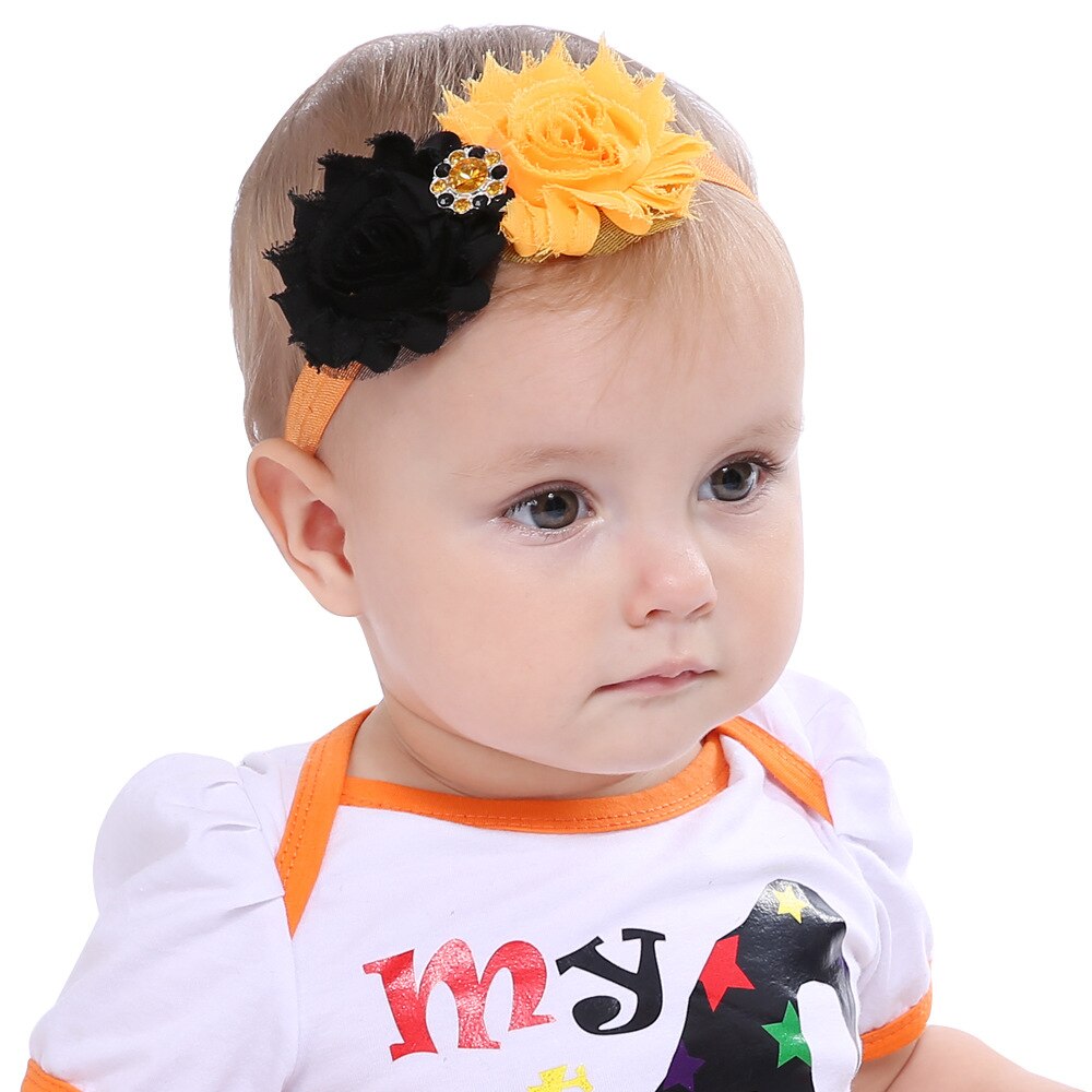 1 Piece MAYA STEPAN Children Girls Halloween Flower Hair Head Band Accessories Baby Newborn Hair Rope Headband Headwear Headwrap