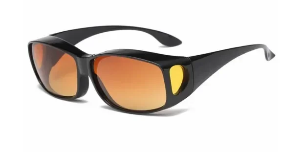 Anti-glare nachtzicht bestuurdersbril Mode zonnebril Fietsbril Nachtrijden Verbeterde lichtbril Auto-accessoires