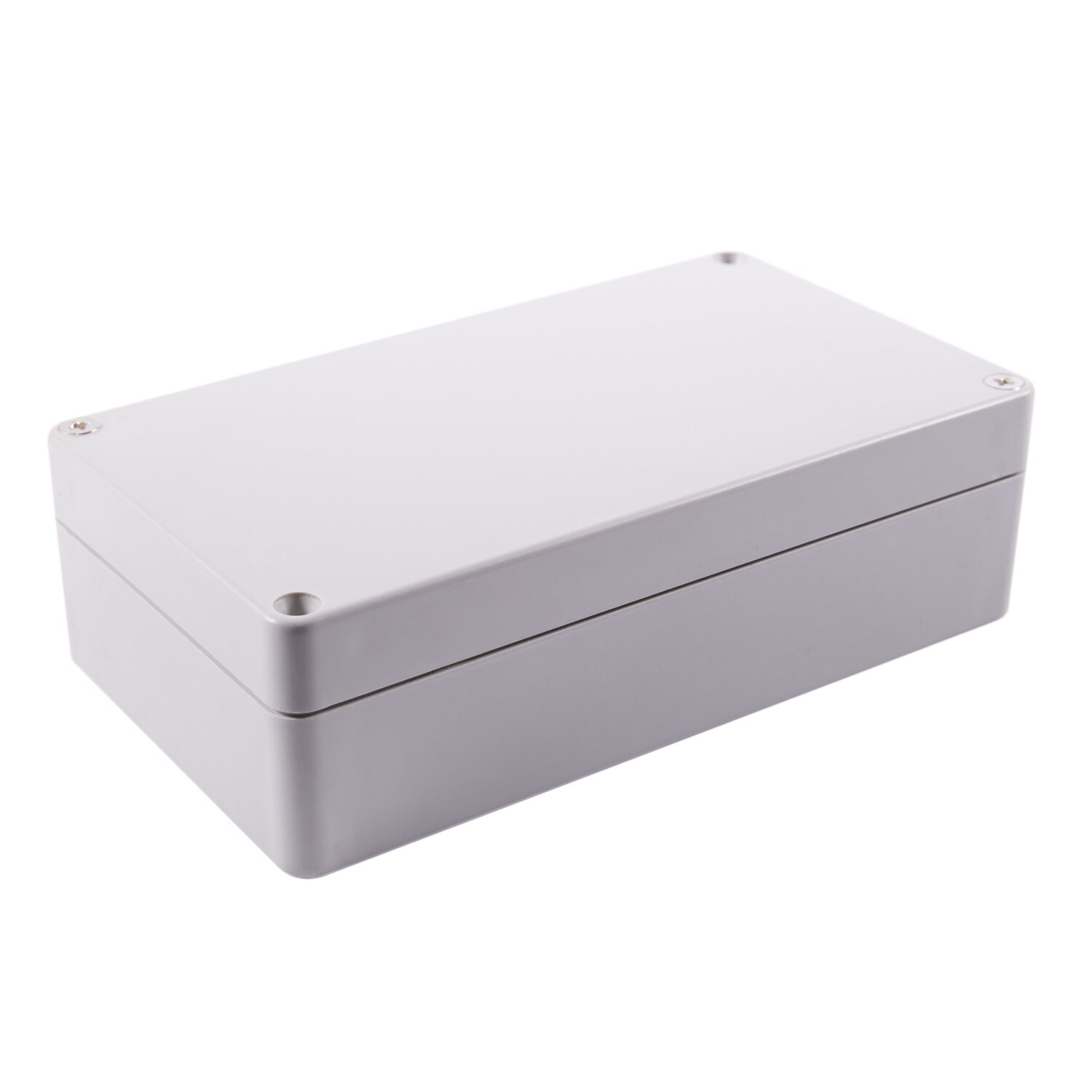 Plastic Electric Junction Box Case 158mmx90mmx48mm Gray