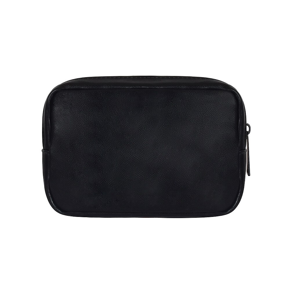 Neue Lagerung Daten Kabel Reisetasche U Disk Energie Bank Elektronische Zubehör Organizer Kopfhörer SD Karte Energie Bank Container Beutel: Schwarz PU