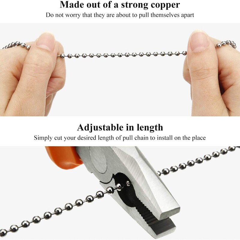 4 Pcs Ceiling Fan Pull Chain Lighting Pendant Pull Chain Decorative Fan Pull Chain Extension Ceiling Fan Pulls