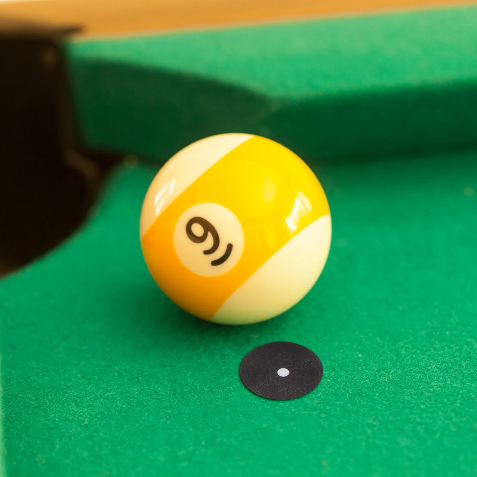 2Seets Black Marker Billiard Point Stickers Snooker Spots Billiard Table Marker for Snooker Billiard Pool Home