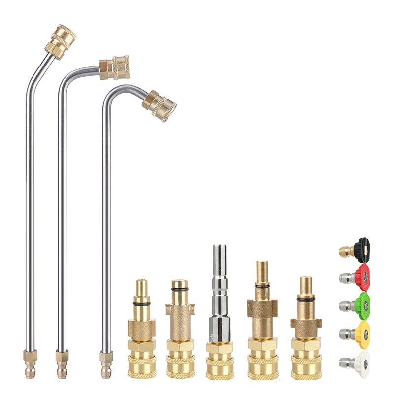 High Pressure Washer Gutter Cleaner Attachment For Lance/Wand 1/4" Quick Connect,for Lavor for Nilfisk for Bosch car accessories