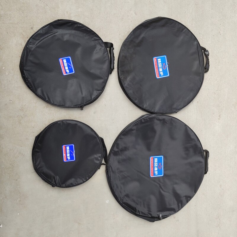 28/37/44/49/54cm Large Capacity Fishing Net Bag Storage Case Quick-drying for 25/33/40/45/50cm Shrimp Fish Net Fishing Supplies