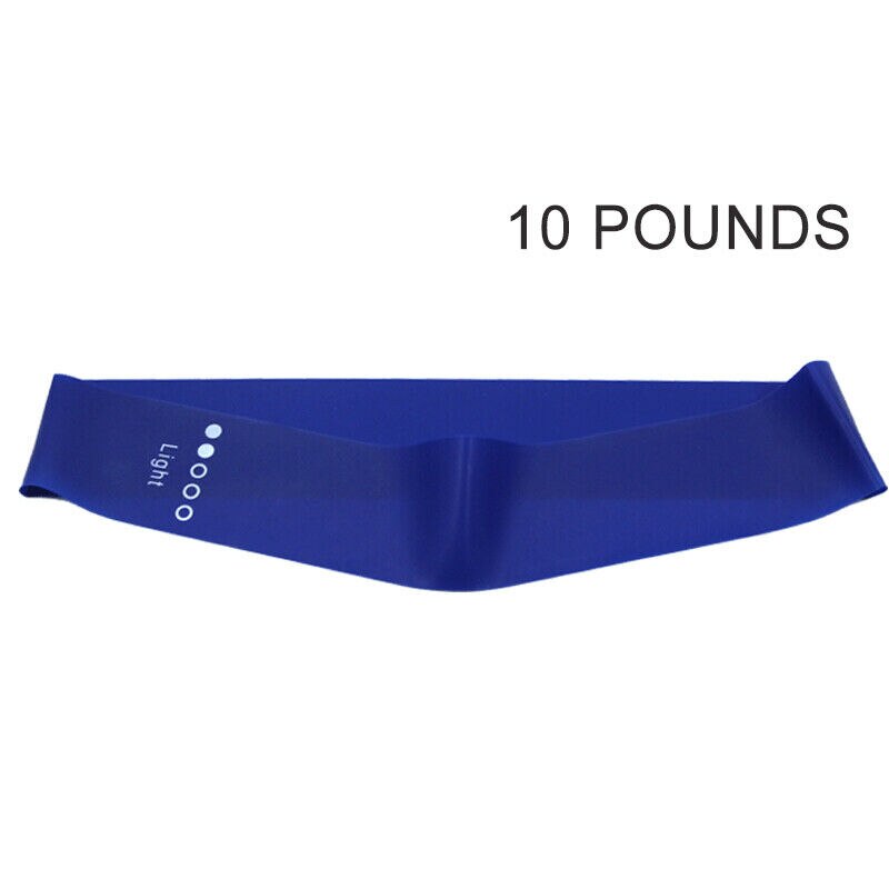 5 Workout Bands Fitness Equipment Exercise Resistance Loop Bands Set Of With Carry Bag For Legs Butt Arms Yoga Fitness Pilates: 1pc blue