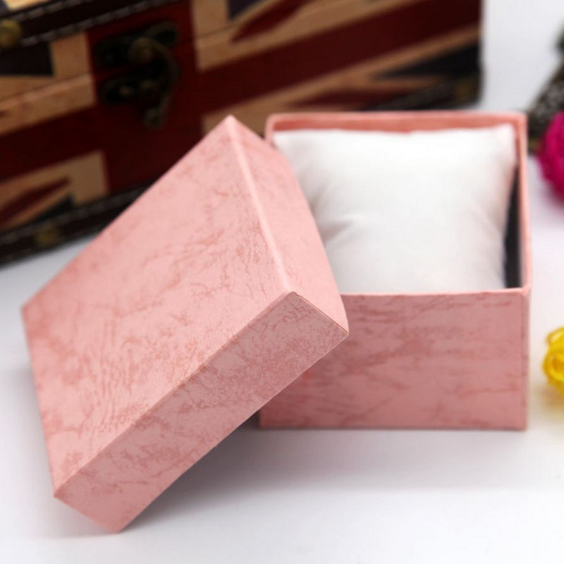 Caja de para reloj, caja para guardar joyas, resistente, a la , XRQ88: Rosa
