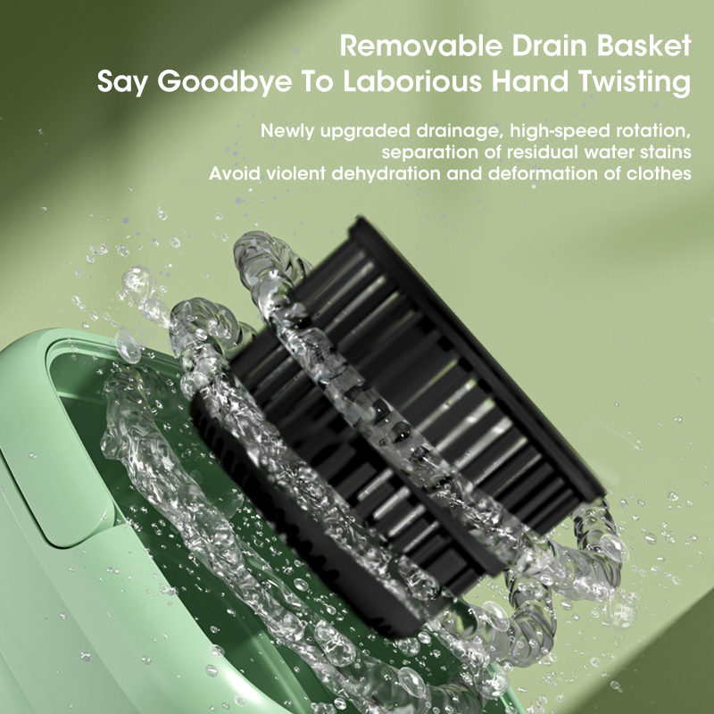 Mini Opvouwbare Wasmachine Met Droger Emmer Sokken Ondergoed Schoonmaken Wasmachine Reizen Slaapzaal 110 V-240 V EU ONS