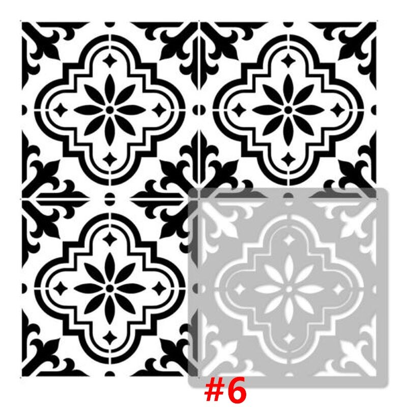 30*30cm Size DIY Craft Mandala Stencils for Painting on Wood,Fabric,Walls Art Scrapbooking Stamping Album Embossing Paper Cards: 30x30cm-G