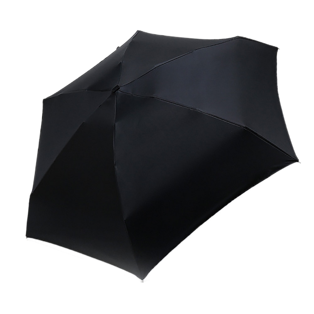 Pocket Portable Mini 1pc Foldable Children's Umbrella Double Windproof Rain Women Umbrellas Boys Beach Men's Sun Umbrella Girls: BK