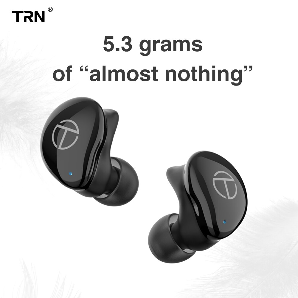 TRN T200 5,0 Bluetooth kopfhörer Wahre drahtlose Doppel Kopfhörer In-Ohr HIFI Kopfhörer V80 AS10 O5 X1 X1E T1 e12 O2 BT20 S